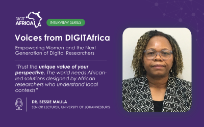 Voices from DIGITAfrica: Dr. Bessie Malila on Empowering Women and the Next Generation of Digital Researchers
